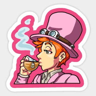 Brock Tea Shirt Sticker